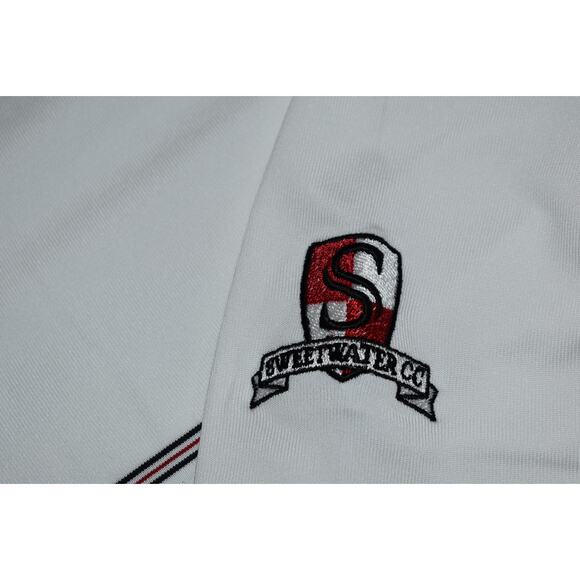 Adidas Golf Polo Shirt Mens Size Medium Polyester Performance Sweetwater - Picture 7 of 10